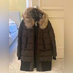 Moncler jacket with fur